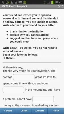 IELTS Writing android App screenshot 5