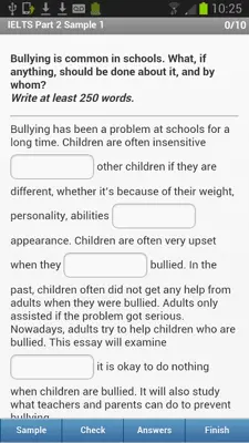 IELTS Writing android App screenshot 6