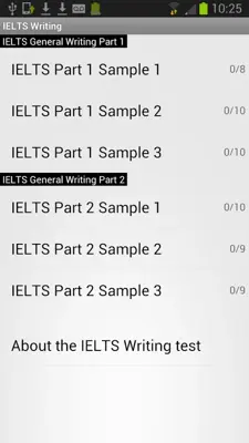 IELTS Writing android App screenshot 7